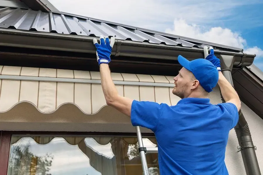 Gutter Cleaning in Montgomery, OH — residential gutter service